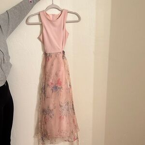 Rare Editions Pink Floral Dress